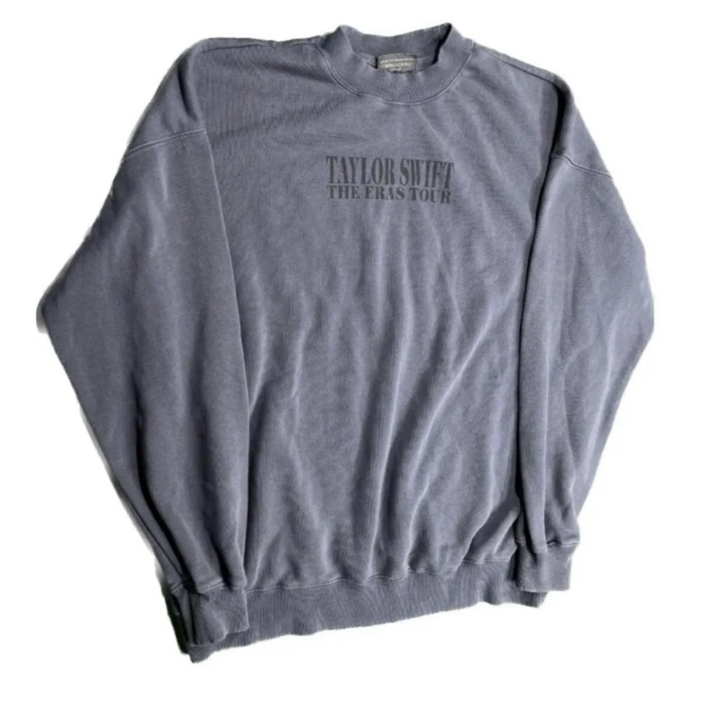 Blue Taylor Swift Eras Tour Crewneck Sweatshirt